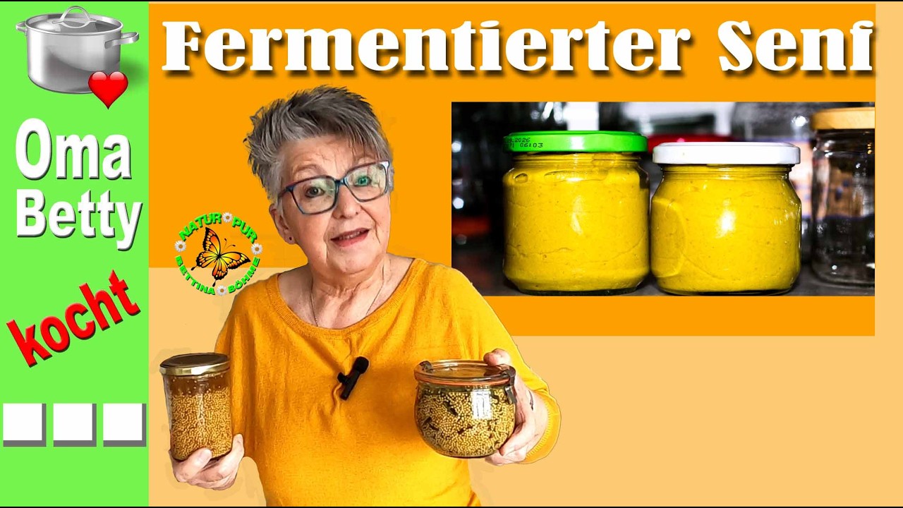 Fermentierter Senf, die gesündere Variante Senf zu genießen