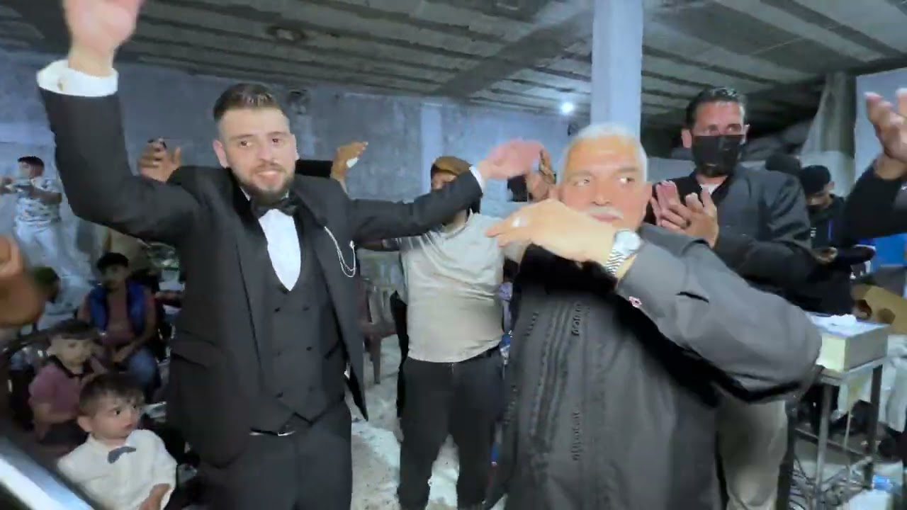 الفنان أحمد الهزاع عتابا و دبكة من أفراح الساحل بلدة خربة الجوز حفل زفاف العريس أحمد حازم عرفات ج3