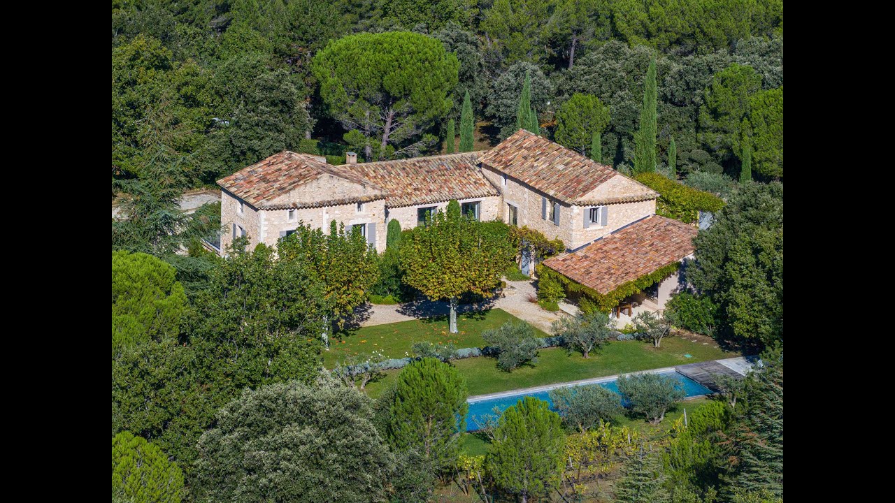 BONNIEUX - MAS D'EXCEPTION - 6 CHAMBRES - PISCINE - PARC ARBORE - LUBERON