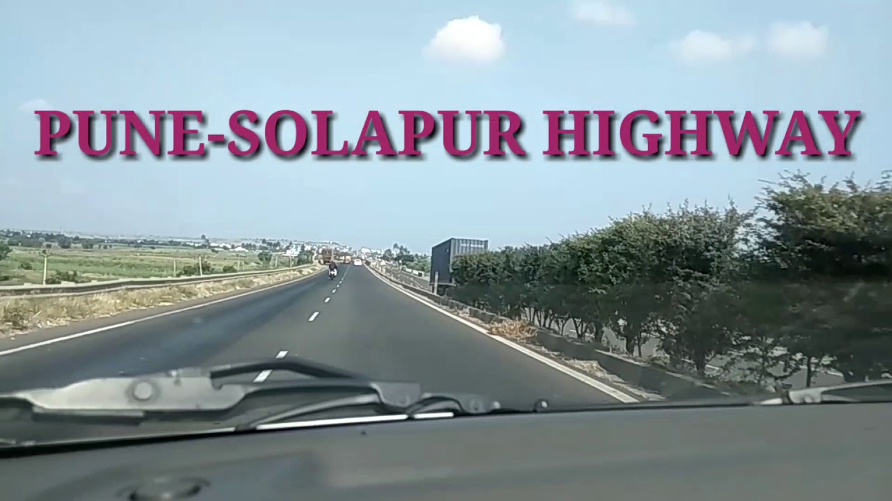 Solapur- Pune highway