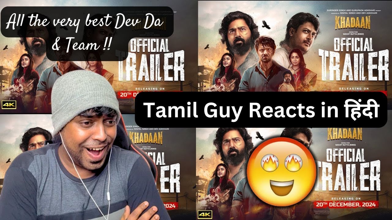 Khadaan - Official Trailer Reaction | Dev | Jisshu | Barkha | Idhika | M.O.U | Mr Earphones