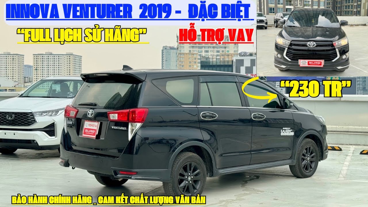 Xe Toyota Innova Venturer 2019, bản đặc biệt thể thao | Toyota Tân Cảng | Toyota Innova 2019 Tự Động