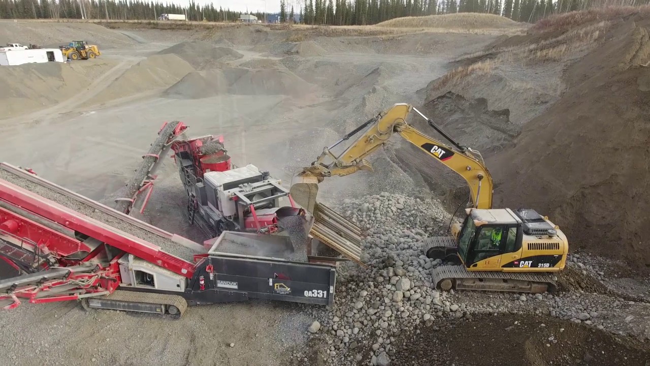 Tok Gravel Crushing Sept 2016