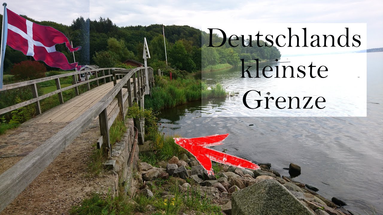 Wo ist Deutschlands kleinste Grenze? Zum Picknicken von Flensburg nach Dänemark
