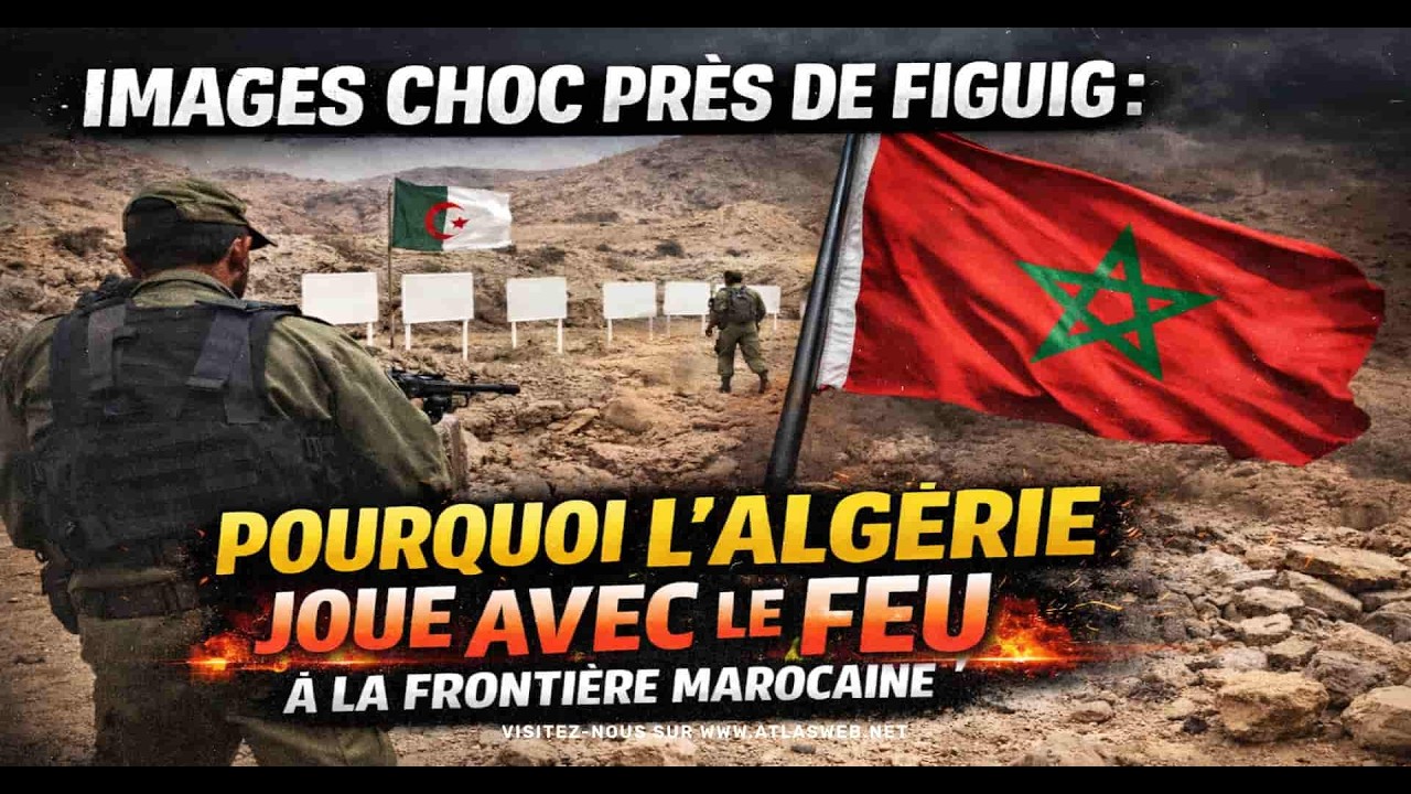 Images choc près de Figuig   pourquoi l’Algérie joue avec le feu à la frontière marocaine