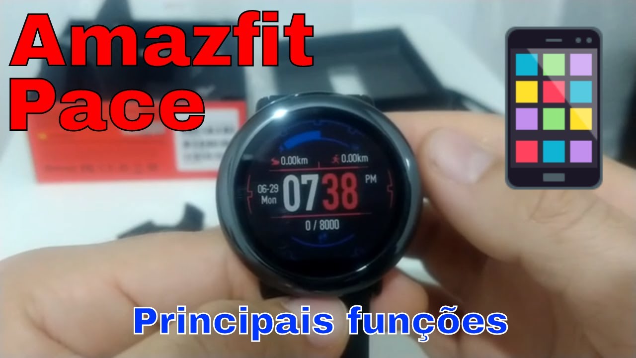 Funções do Amazfit Pace
