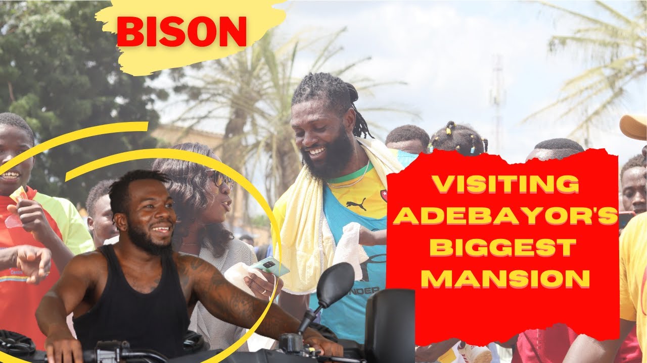 Emmanuel Adebayor's Biggest Mansion in Togo