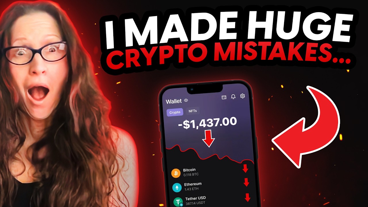 The WORST Crypto Mistakes You MUST Avoid! (That Most Beginner&rsquo;s Don&rsquo;t) 😱
