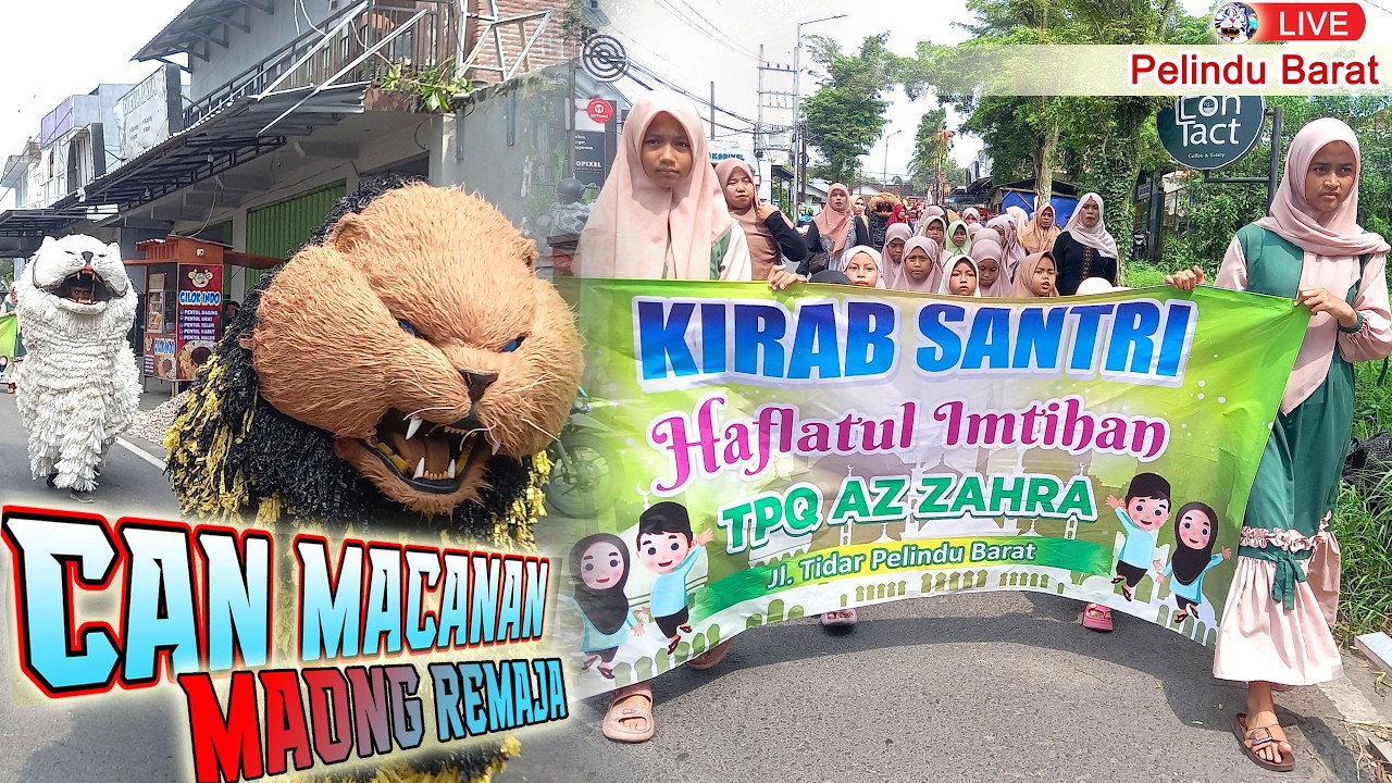 KIRAB CAN MACANAN MAONG REMAJA LIVE PELINDU SUMBERSARI JEMBER
