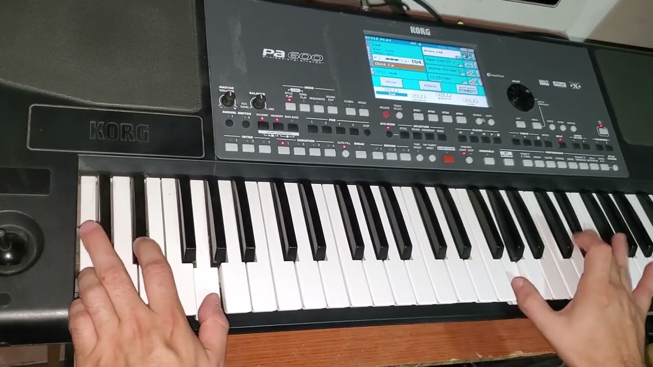Cumbias con korg pa 600