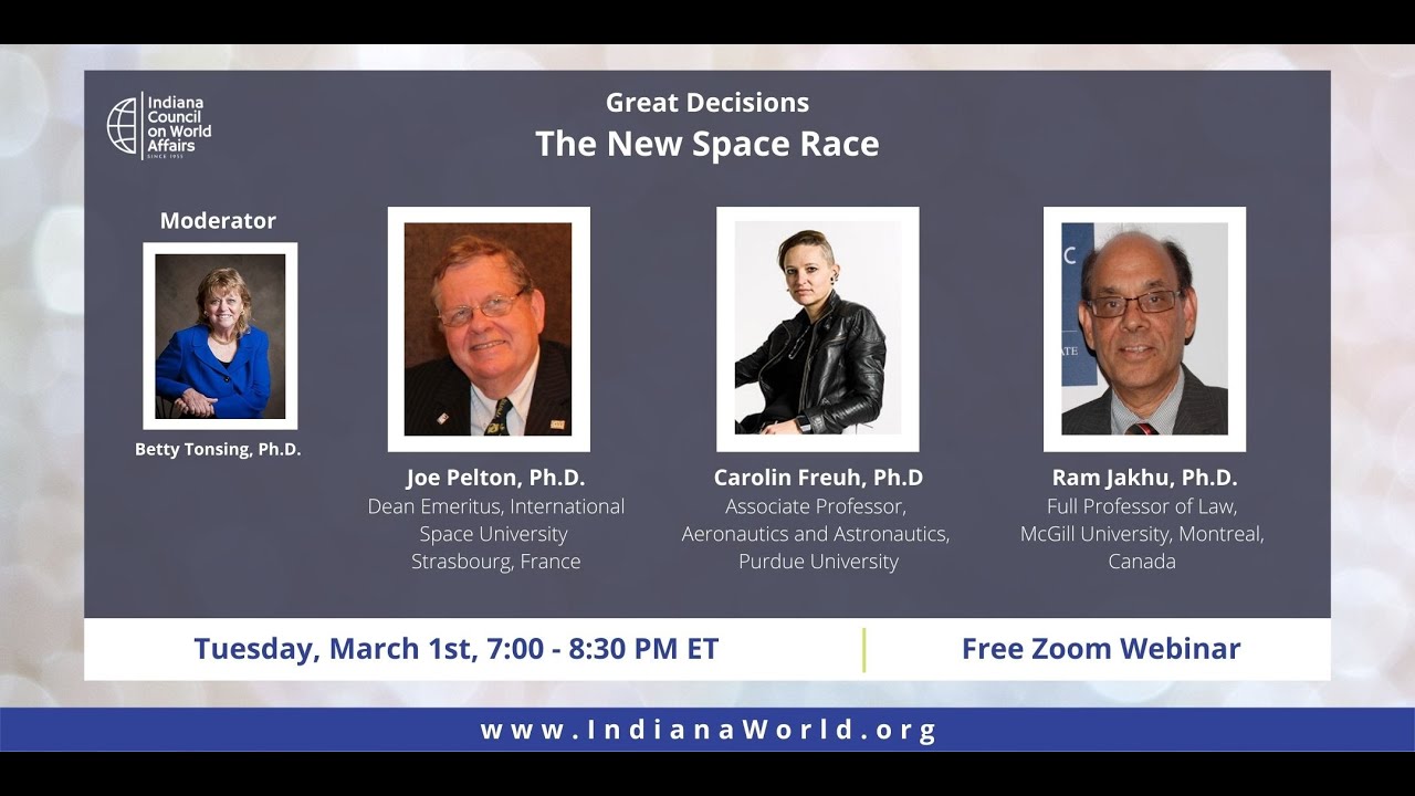 2022 Great Decisions Series | The New Space Race