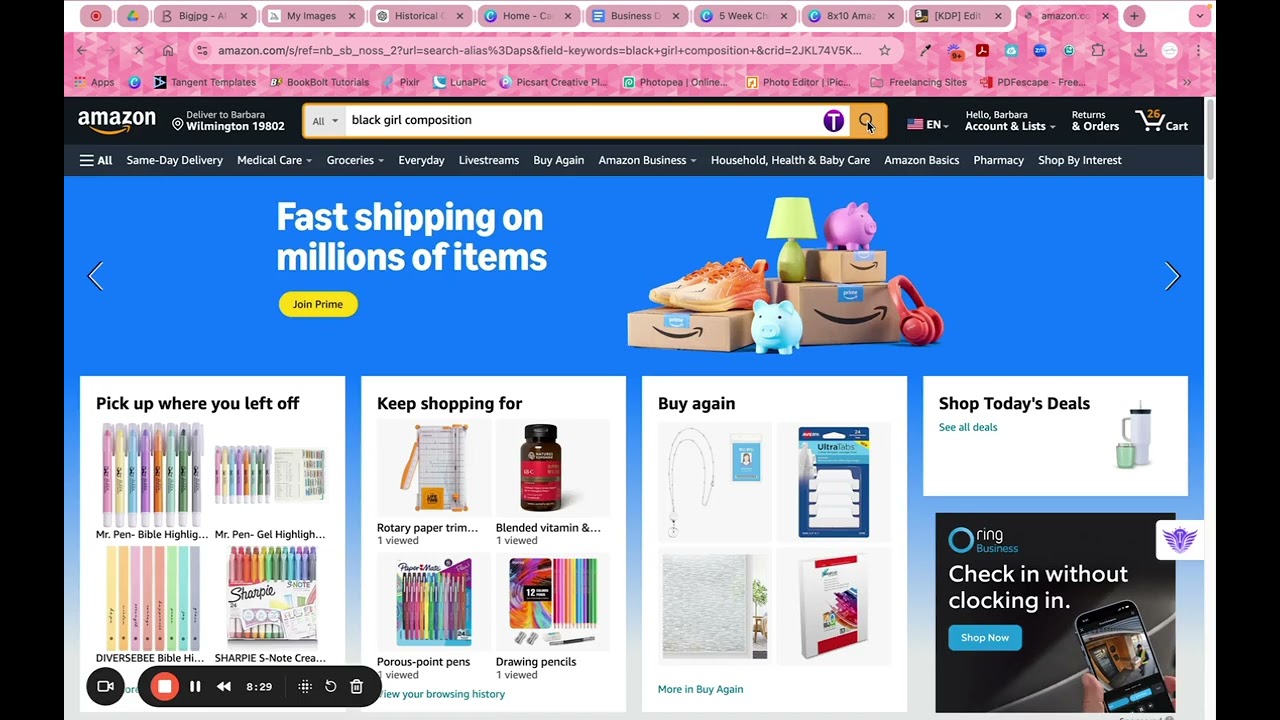 #CanvaTutorial Create and List a #Composition #NoteBook on #AmazonKDP Using #Canva and #chatgpt