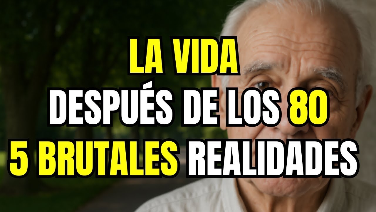 5 duras realidades de la vida despu&eacute;s de los 80 que toda persona mayor deber&iacute;a comprender