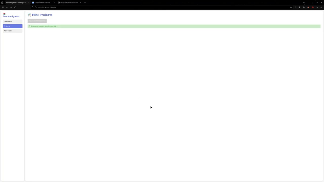 Built a Copilot-Powered Developer Dashboard That Analyzes Your Skills & Growth