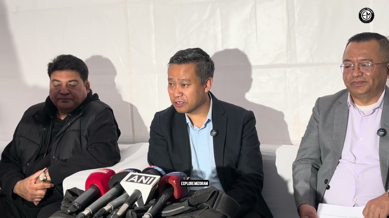 Minister Tetea Hmar Press briefing on AIHM 2026 & LESDE Kut 2026