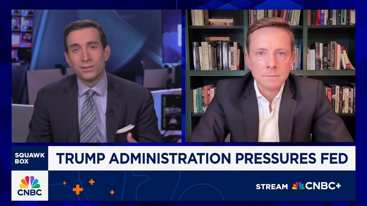 This is the most aggressive assault on Fed independence that we've ever seen, says Chris Hughes
