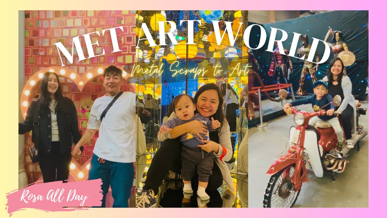 From Metal Scraps to Magnificent Artwork at Met Art World | Rosa All Day