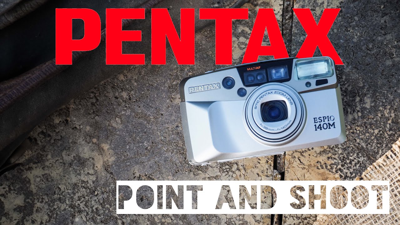 My New 35mm Pentax Point and Shoot Film Camera! The Pentax Espio 140m aka IQZoom 140m
