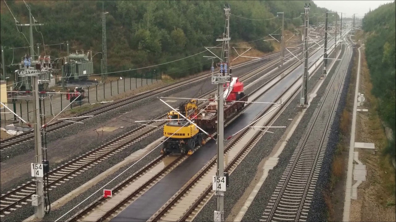 VDE 8.1: Ein Blick auf den Bahnhof Ilmenau-Wolfsberg