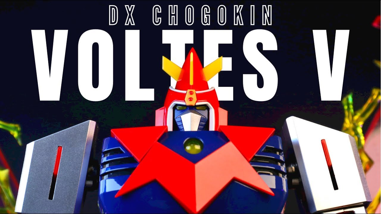 BANDAI DX Soul of Chogokin Voltes V Review. ASMR