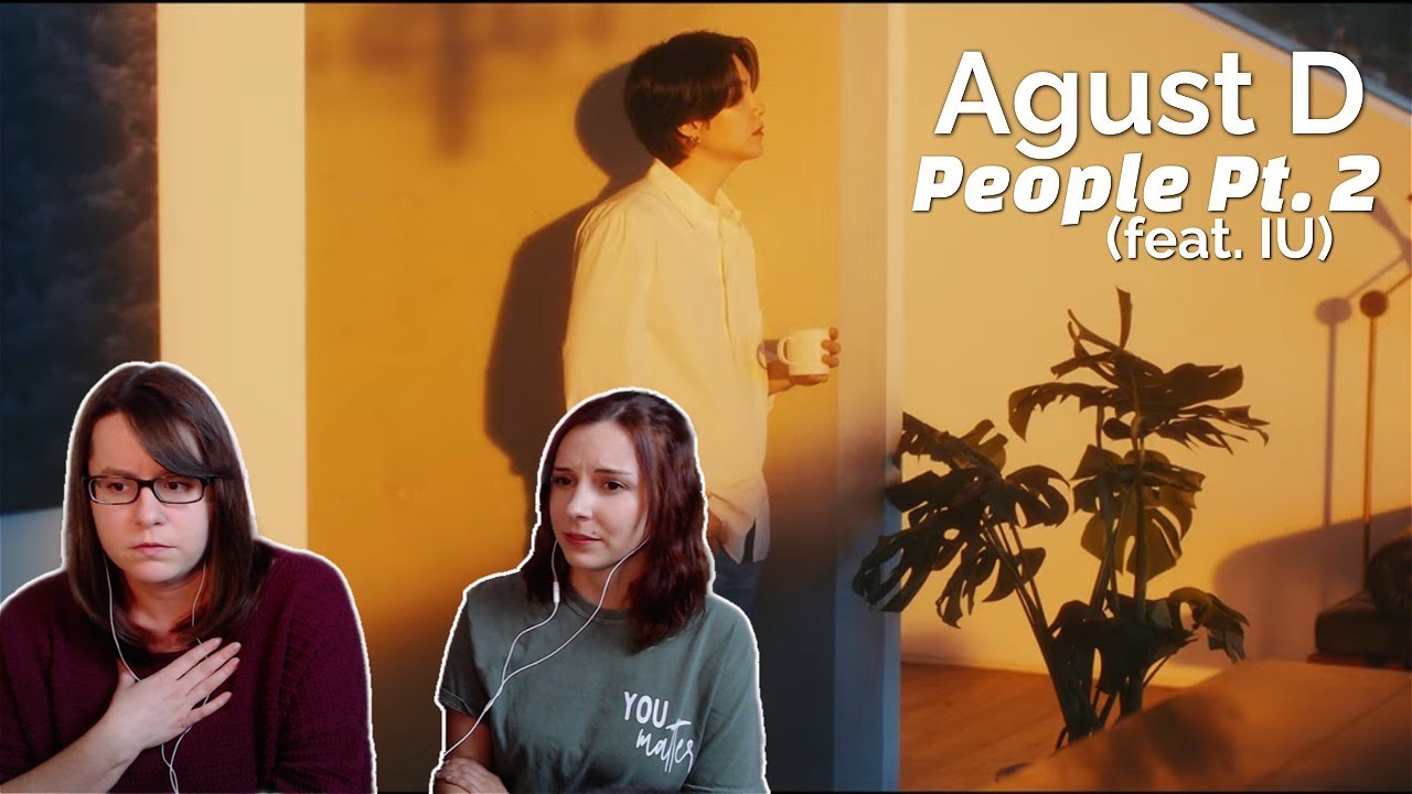 Agust D 'People Pt.2 (feat. IU)' Official MV Reaction