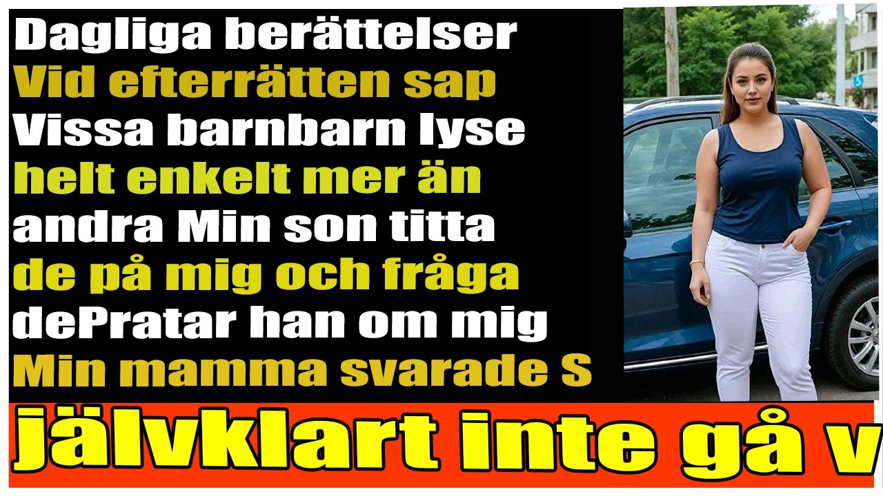 Min pappa j&auml;mf&ouml;rde barnbarnen vid efterr&auml;tten min sons fr&aring;ga krossade mitt hj&auml;rta