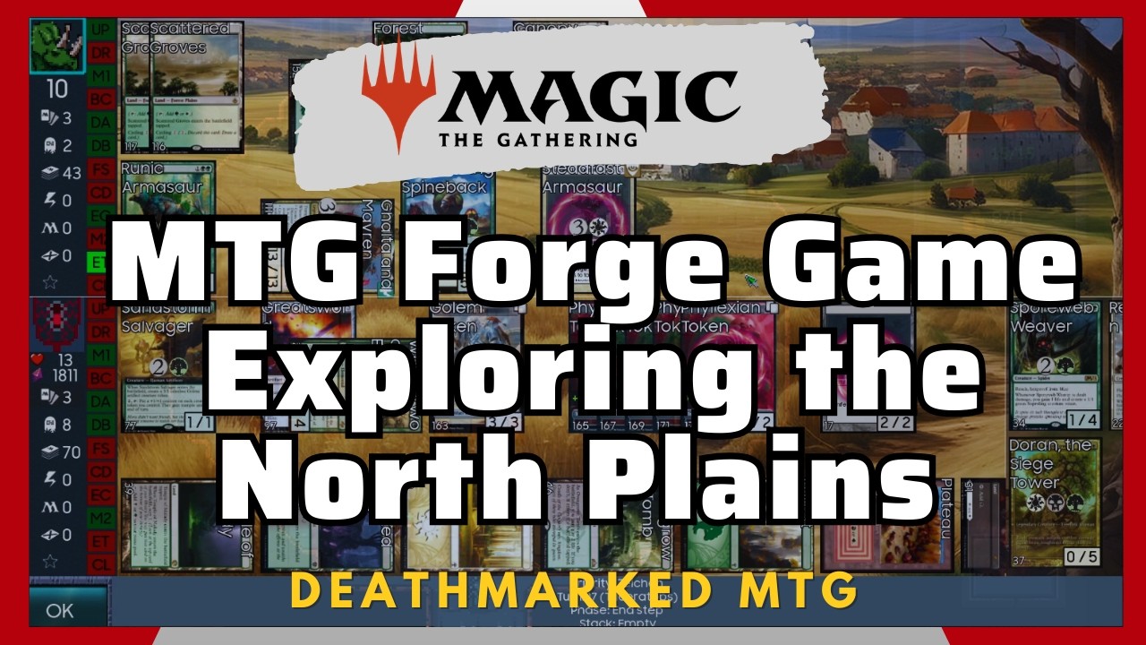 Forge MTG Game Episode 25 - Exploring the North Plains | Skirmish Battles | Shandalaar MTG