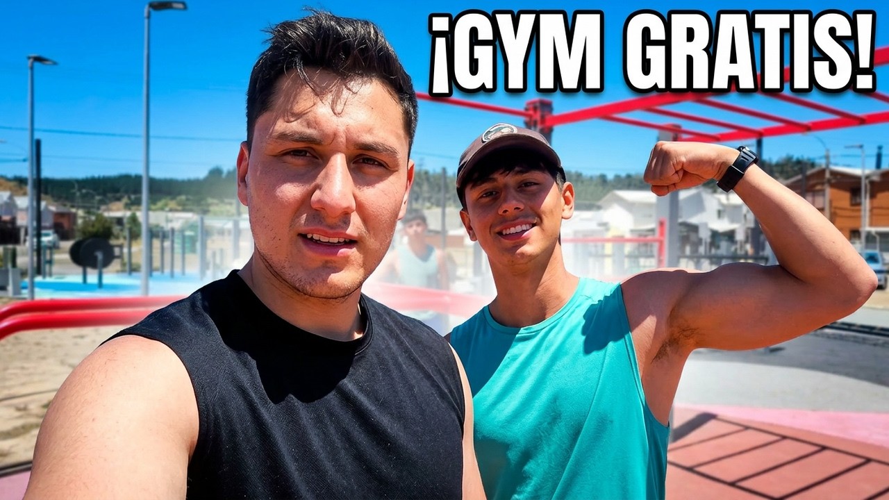 ¡GYM Y CALISTENIA A COSTO CERO! - ARAUCO #ejercicio #motivacion #deporte