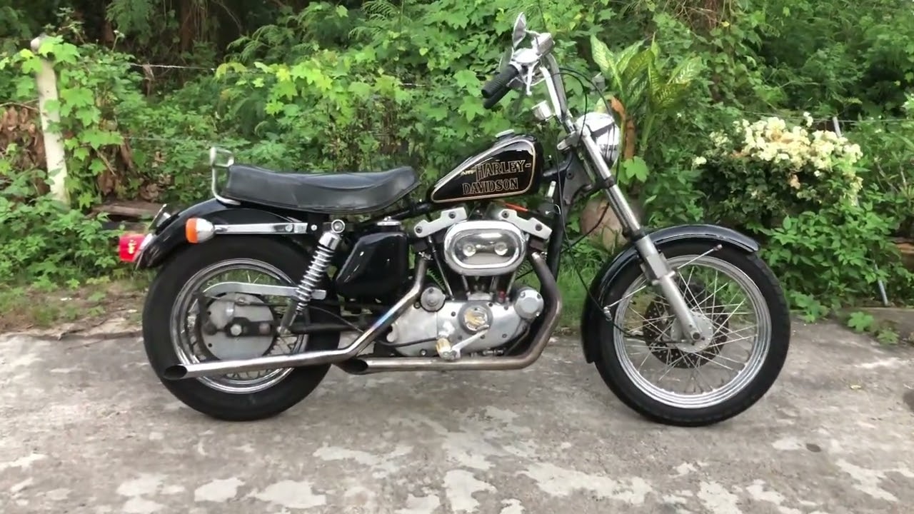 1976 harley davidson sportster ironhead xlh