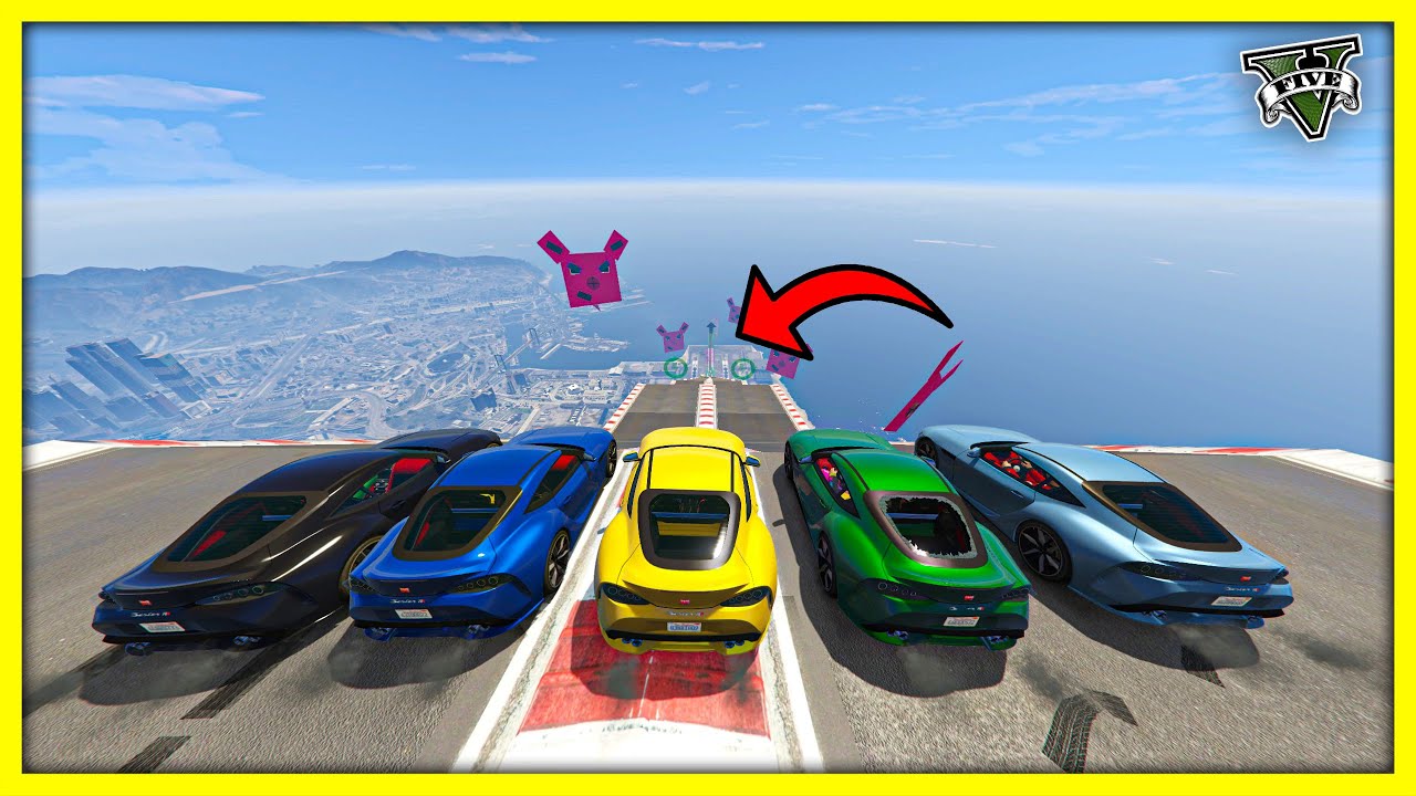 قراند 5 | طيحة 🔥مع تخريب اسطوري انقسمنا لفريقين 🤣🔥| GTA 5 Parkour