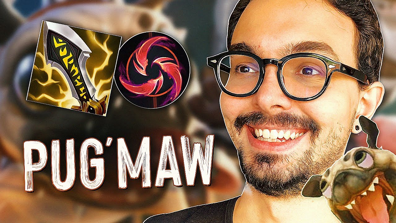 KOG'MAW CACHORRO - GANHOU A SKIN, TEM QUE USAR
