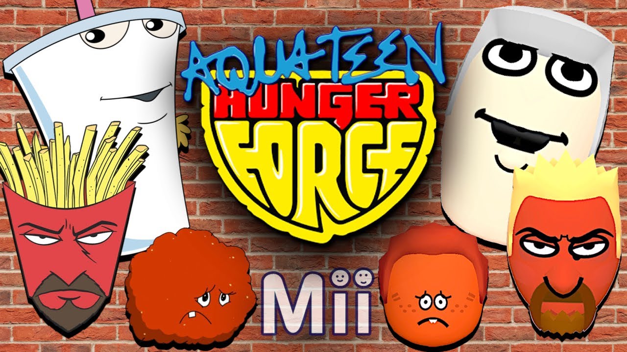 Every AQUA TEEN HUNGER FORCE Mii EVER!