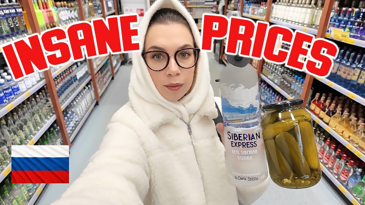 Предновогодние цены в российском продуктовом магазине, Burger King в России после санкций (видеоб...