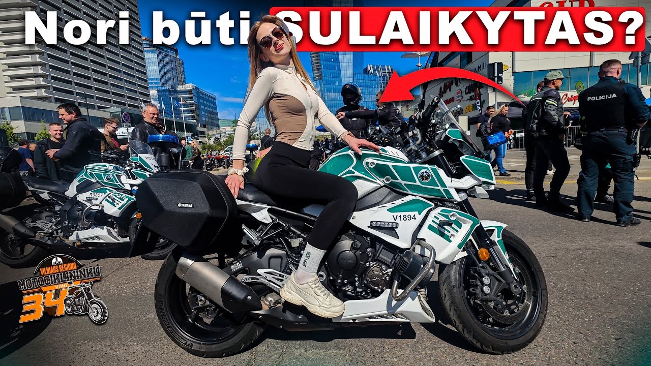 Vilniaus motociklininkų sezono atidarymas 2025.  