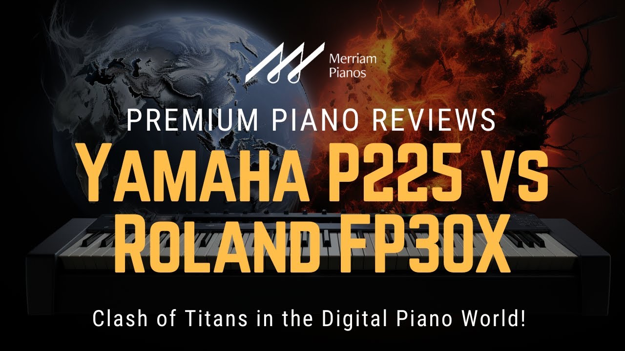 🎹 Yamaha P225 против Roland FP30X: битва титанов в мире цифровых пианино! 🎹