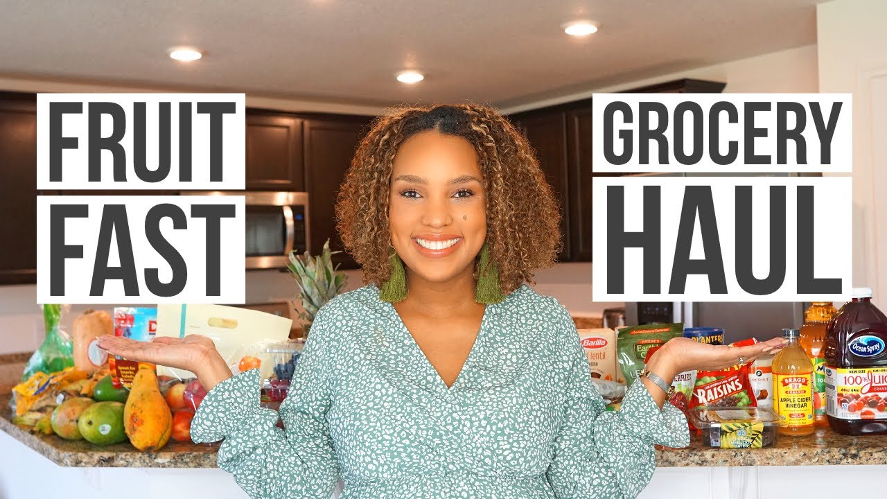 Fruit Fast Grocery Haul | Daniel Fast Approved