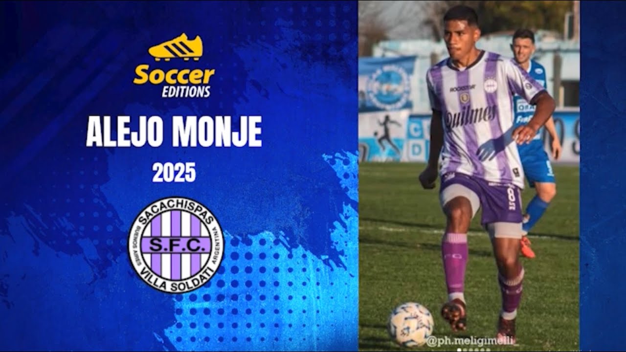 Alejo Monje | Interno ofensivo / Offensive midfielder | Sacachispas (2025)