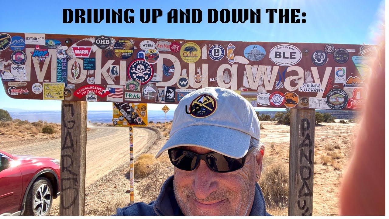 Up snd down the Moki Dugway