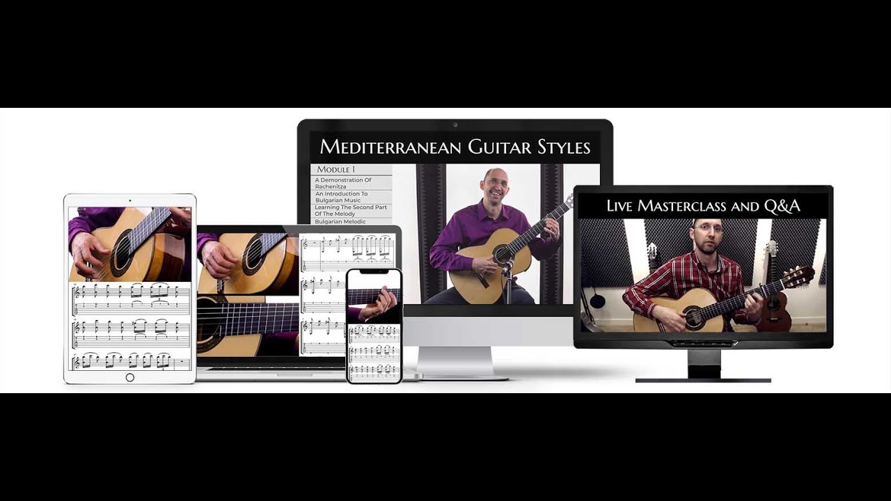 Mediterranean Guitar Styles by Fernando Perez, Online Course available at WORLD MUSIC METHOD