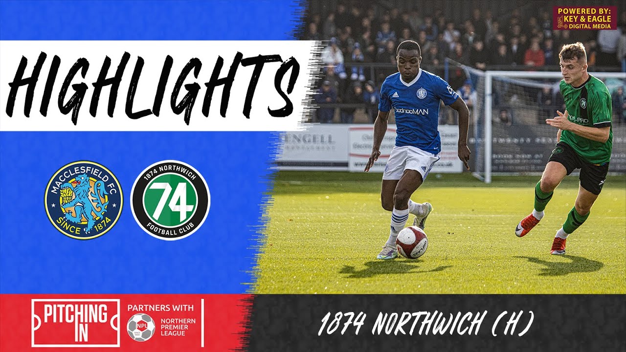 Match Highlights: Macclesfield vs 1874 Northwich