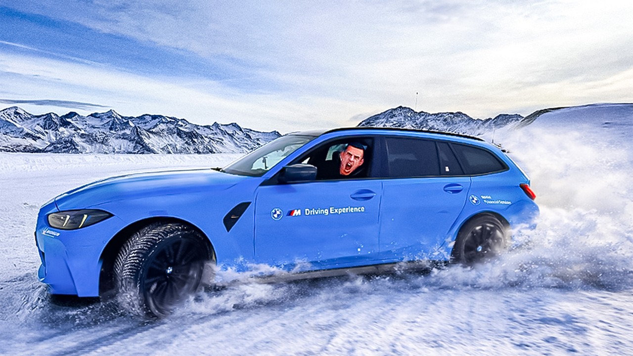 DRIFTEN auf dem GLETSCHER! - Der Selbstversuch mit Brian | Mattin