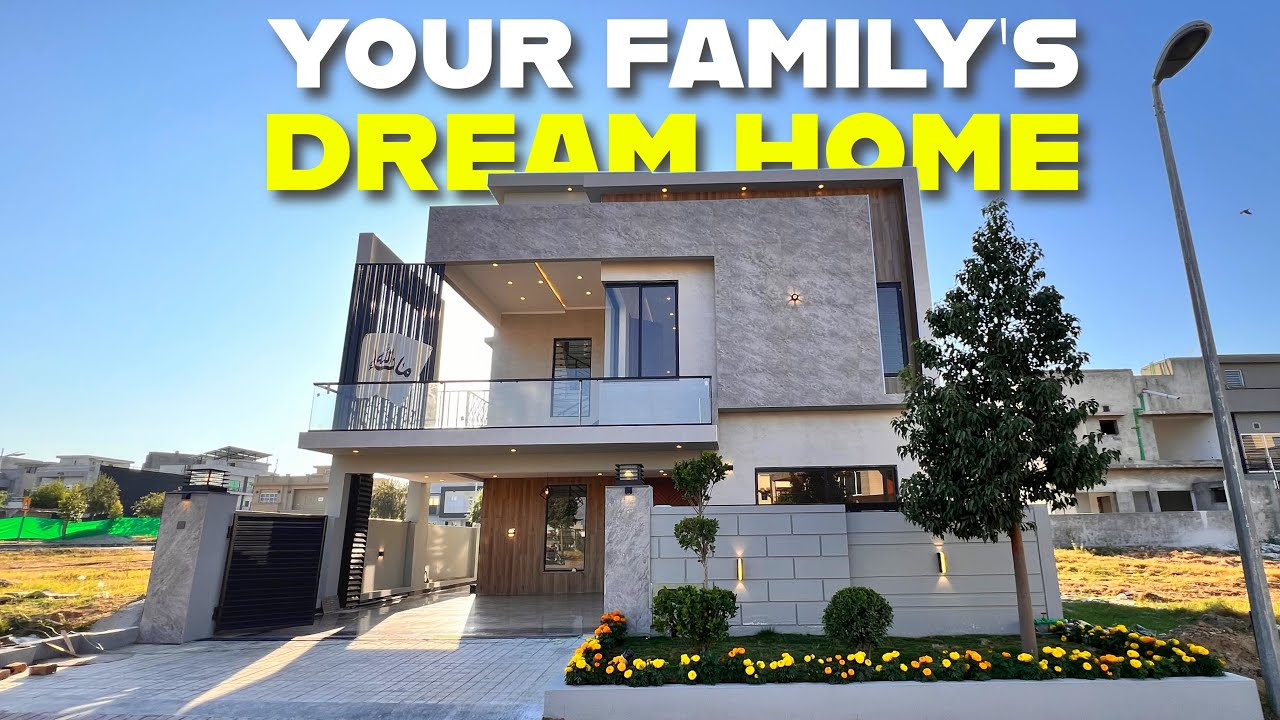 10 Marla Double Unit Elegent Family house for sale near park |  Bahria Town Phase 8 Rawalpindi