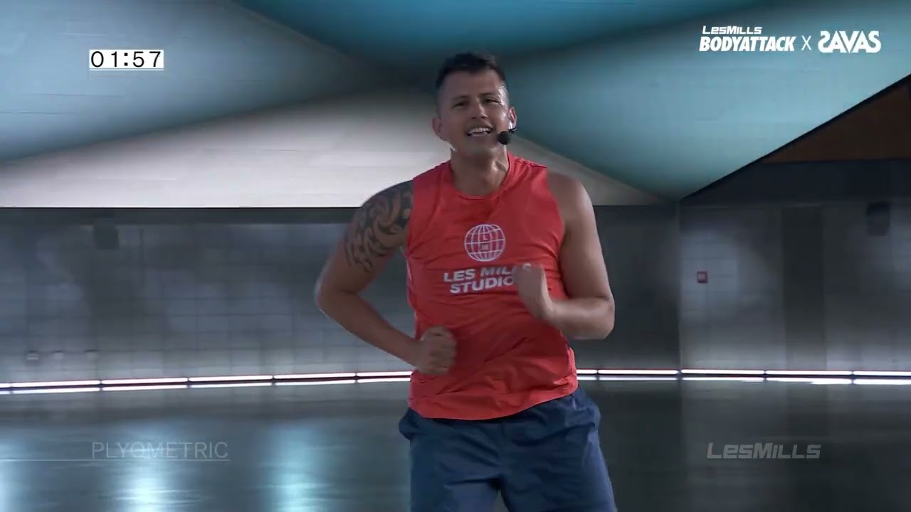 SAVAS X Les Mills - BODYATTACK 增強式訓練01