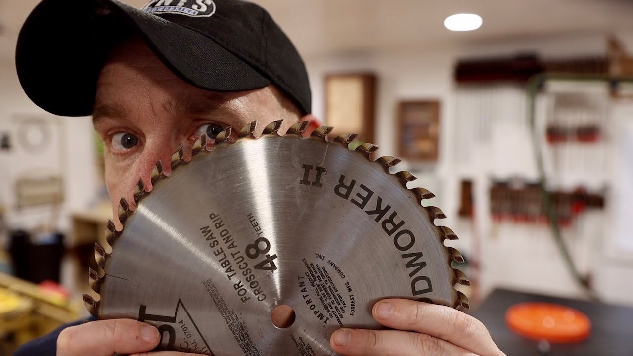 Cleaning A Saw Blade