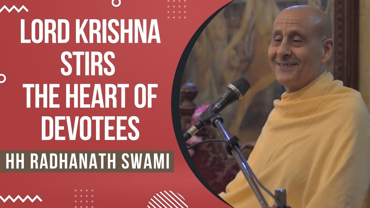 Lord Krishna stirs the heart of devotees | HH Radhanath Swami | SB 1.11.06 | 22nd May 2022