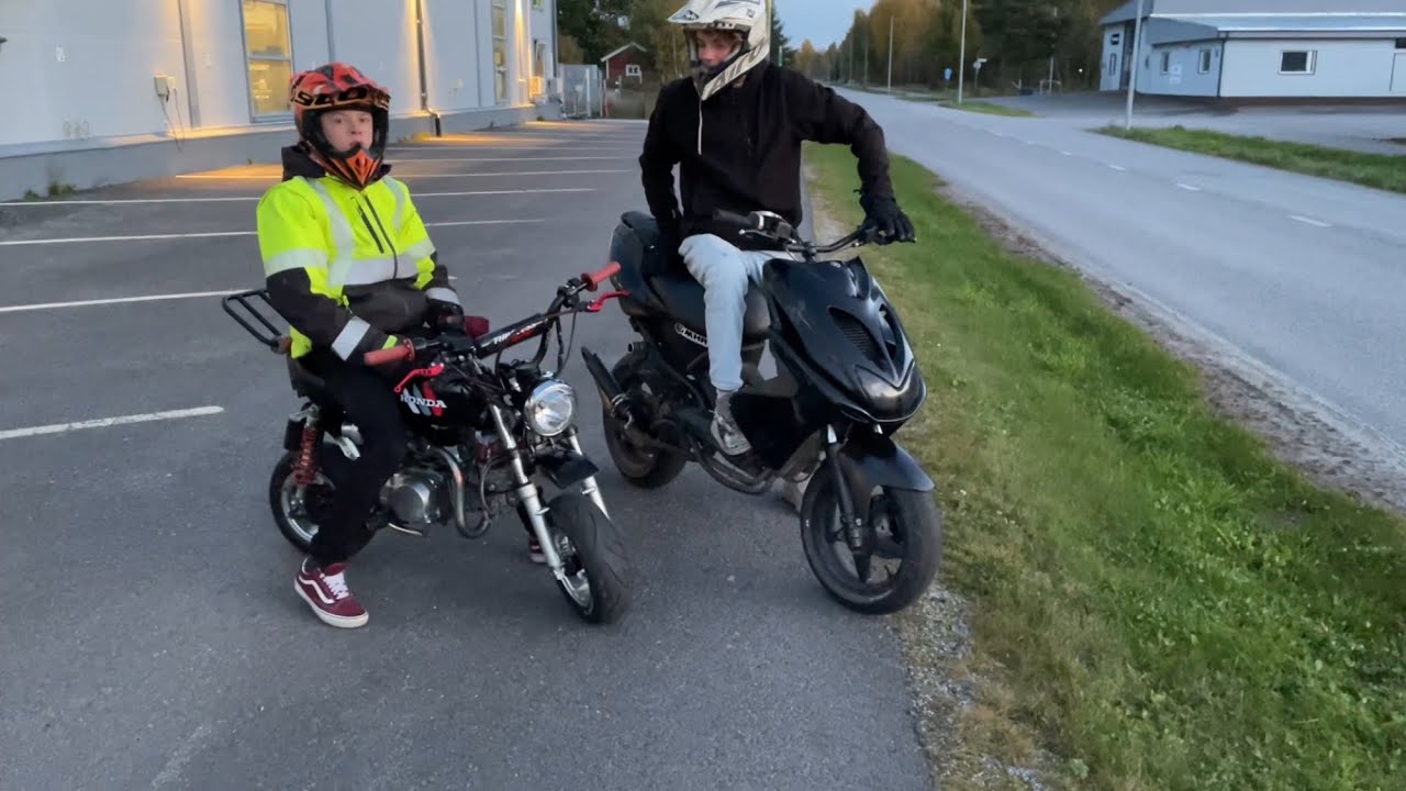 70cc aerox & 140cc manki autumn fun