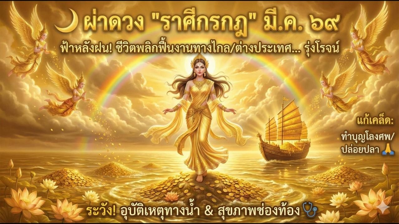 ♋ ดวงมีนา 69! ชาวกรกฎ 