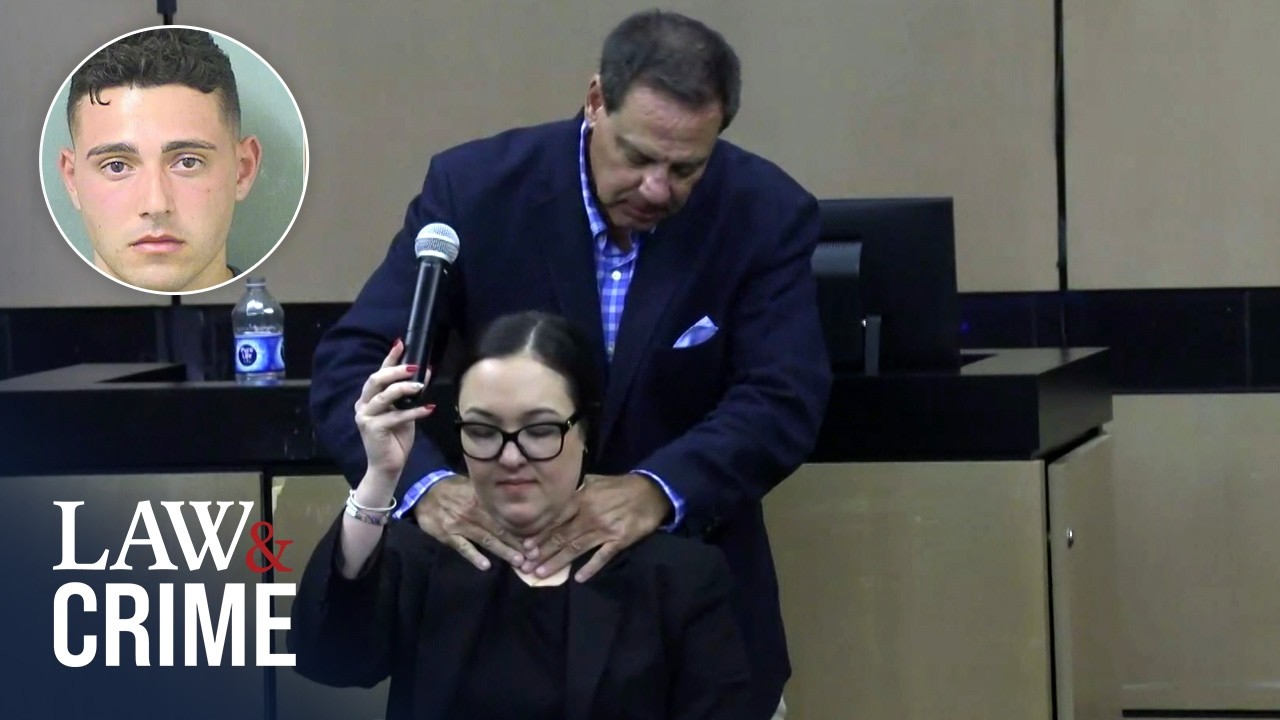 Boater Demonstrates How Boyfriend Allegedly Strangled '90 Day Fiancé' Star