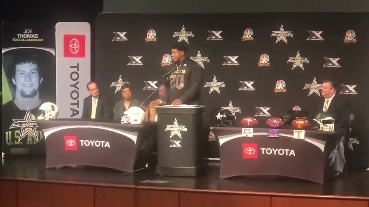 The moment Omari Thomas committed to Tennessee football