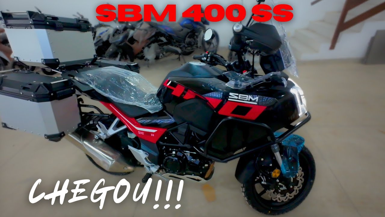 SBM 400 SS – CHEGOU!!! A NOVA CROSSOVER DA SBM 🔥